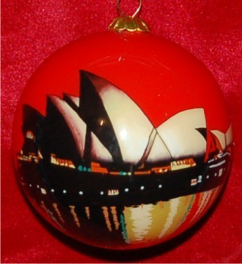 Sydney Opera House Custom Ornament